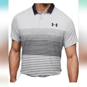 NWOT Under Armour Playoff Polo Stripe